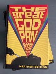 The Great God Pan by Arthur Machen (Heathen Edition) HC MISPRINTED MISFIT