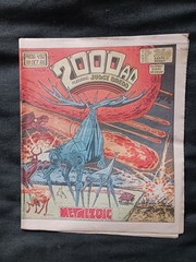 2000AD # 492. 1986. High Grade. Kevin O’Neill, Garry Leach, Carlos Ezquerra