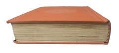 Vintage Books Lot of 4 for Staging Props Home Decor Orange Yellow Purple Beige