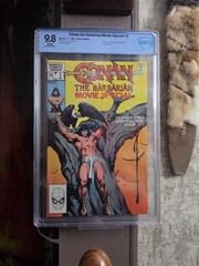 Conan the Barbarian Movie Special #2 CBCS 9.8 Arnold Schwarzenegger