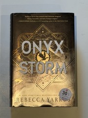 Onyx Storm- Target Exclusive Edition – by Rebecca Yarros (Hardcover)
