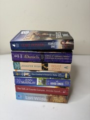RANDOM MIX Lot of 7 Fiction Paperback Books Western Romance Daniels Ryan Foster