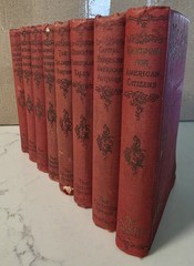 The Christian Herald Lot of 8 Cloth Hardcovers 1895 Illustrated (NY)