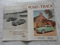 ROAD & TRACK Magazine-AUGUST,1956-JAGUAR 2.4 SEDAN