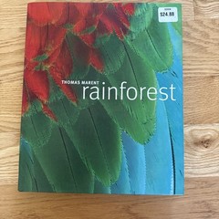 Rainforest Hardcover Thomas Marent. includes Unopened Cd . FREE SHIPPING