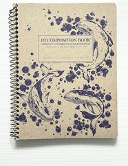 Decomposition Book by Roger Humpback Whale Design 9.75IN X 7.5IN Notebook SB