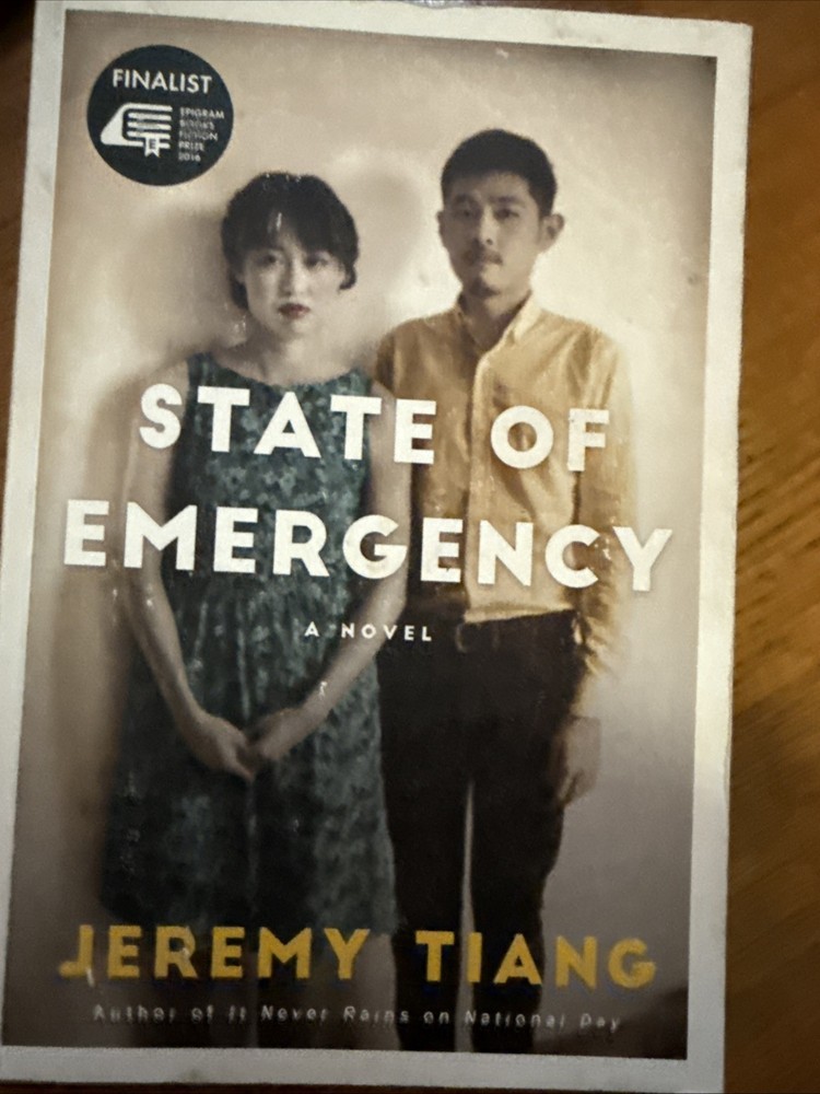 State of Emergency by Jeremy Tiang (2025, Trade Paperback)