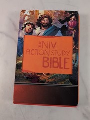 2018 NIV Action Study Bible Orange Faux Leather 1st Edition David C Cook