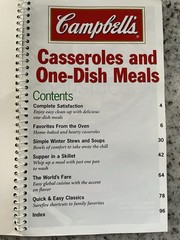 Campbell’s Lot of 3 Spiral Recipe Cookbooks Casseroles Slow Cooker 4 Ingredients