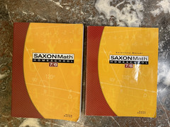 Saxon Math Homeschool 7/6 Textbook and Solutions Manual 2005 Softcover