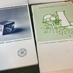 Lot of (8) Vintage 1960s US Atomic Energy Commission Booklets See Photos
