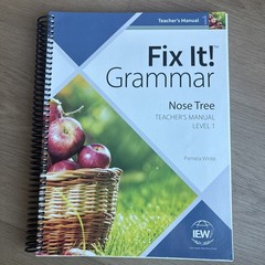 Fix It! Grammar: the Nose Tree, Teacher’s Manual Book Level 1 Language Arts
