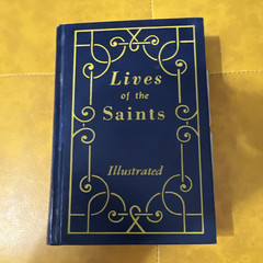 Lives of the Saints Hugo Hoever Hardcover Catholic Book Publishing Illustrated