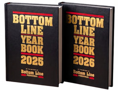 Bottom Line Year Book 2025 2026 Lot of 2 Hardcover Books Belvoir Media