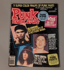 Punk Rock Stars Magazine – 1978 – Patti Smith / Ramones / Talking Heads / Iggy