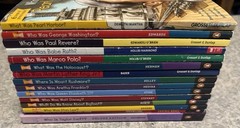 Lot Of 15 Who What Where Was Children’s Biography Books WhoHQ