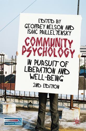 Community Psychology: In Pursuit of Liberation- 9780230219953, paperback, Nelson