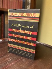 Sigmund Freud 1933 1st US Edition 1st Printing Hardcover DJ Psychology