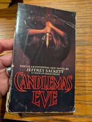 Candlemas Eve Jeffrey Sackett 1988 First Printing Horror Thriller Bantam