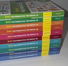 Think! Mathematics Textbook Lot 1 2 3 4 5 A & B Common Core Singapore Homeschool