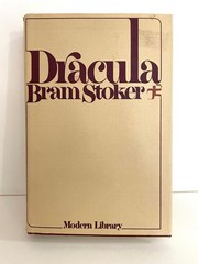Dracula Bram Stoker – Modern Library HC w/ Dust Jacket