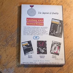 The Magazine of Fantasy and Science Fiction Oct 1961 Mercury Press Vonnegut