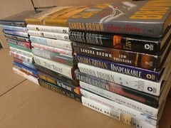 Lot of 10 Sandra Brown Thriller Mystery Romance Suspense HB HCDJ Book RANDOM MIX