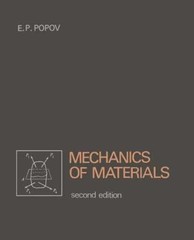 Mechanics of Materials – Hardcover, by Popov Egor Paul – Very Good