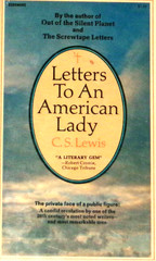Letters to an American Lady by C. S. Lewis 1978 pb Eerdmans 1312P NF