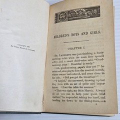 Mildred Lot of 4 Books Martha Finley 1880s Children’s VTG Fiction SEE CONDITION