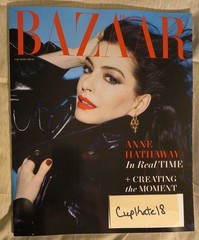 Harper’s Bazaar Magazine Apr April 2026 Anne Hathaway ALT Cover Fashion LABEL