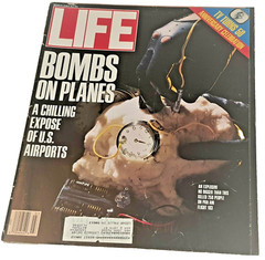 March, 1989 LIFE Magazine Bombs on planes 1980s advertising ads FREE SHIPPING 3