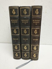 The Complete Writings of Robert Burns Lot of Three (I, IV, VII) 1926 Leather