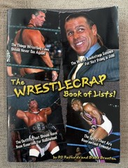 THE WRESTLECRAP BOOK OF LISTS! RD Reynolds Blade Braxton ECW Paperback LIKE NEW