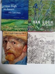 4 Book Art Lot Vincent Van Gogh Up Close Portraits Drawings Last Days In Auvers