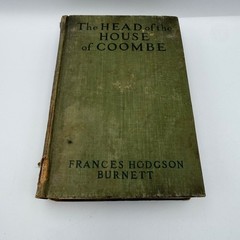 1922 The Head of the House of Coombe Frances Hodgson Burnett Hardcover Book