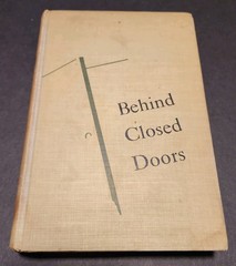 1950 Behind Closed Doors 1st Ed SIGNED Autographed Rear Admiral Ellis Zacharias