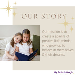 My Brain is Magic. Children’s Book. FREE wishing stone gift included! Pre-order.