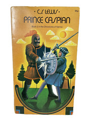 Prince Caspian C.S. Lewis Vintage Paperback Book 1973 Book 2 Chronicles Narnia