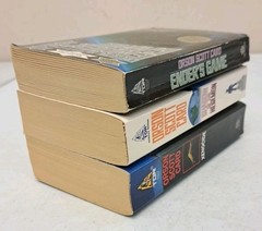 Lot of 3 Vintage Orson Scott Card Paperbacks-Ender’s Game-Shadow of the Hegemon