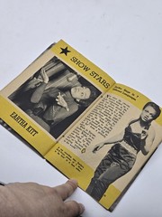 LOT 3 HE Focus Show Mini Magazines VTG 1954 Eartha Kitt Features Girls +