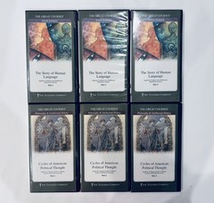 THE GREAT COURSES DVD SETS W/GUIDE – 5 Courses – 28 DVDs – Teaching Company