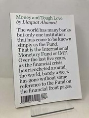 Money and Tough Love On Tour with the IMF by Liaquat Ahamed First 1st LN PB 2014