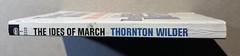 THE IDES OF MARCH by Thornton Wilder vintage 1963 Signet paperback CAESAR NOVEL
