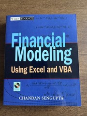 Wiley Finance Ser.: Financial Modeling Using Excel and VBA by Chandan…