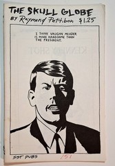 RAYMOND PETTIBON ZINE THE SKULL GLOBE SST PUBS 1985 CRISP CLEAN COPY