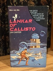 Vintage Lancar of Callisto By Lin Carter Science Fiction