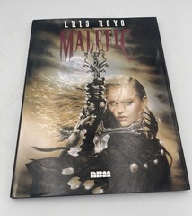 Luis Royo Malefic Fantasy SciFi Art HCDJ Warrior Women 1996-99 NBM Publishing