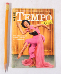 Tempo Magazine, Pocket Sized, May, 1955, w Eartha Kitt, VG