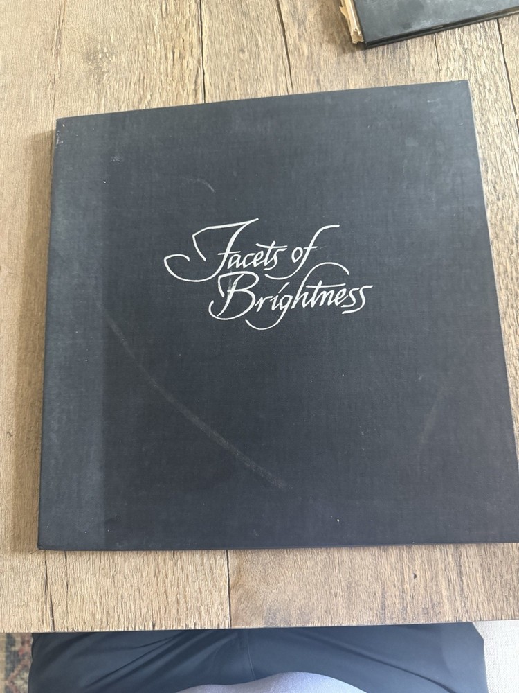 Vintage Promotional Hardcover Book / Portfolio: “Facets of Brightness”